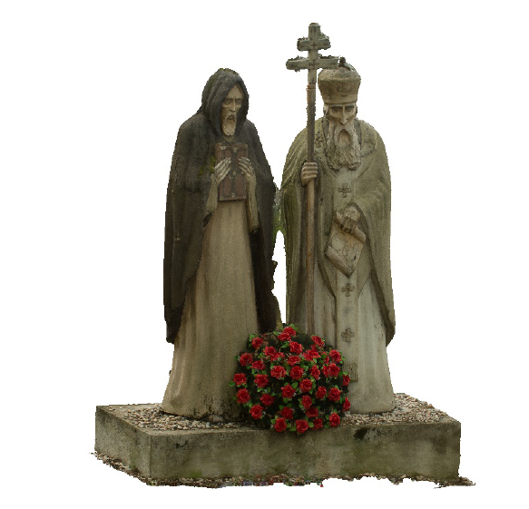 3D model súsošia Cyrila a Metoda v Martine